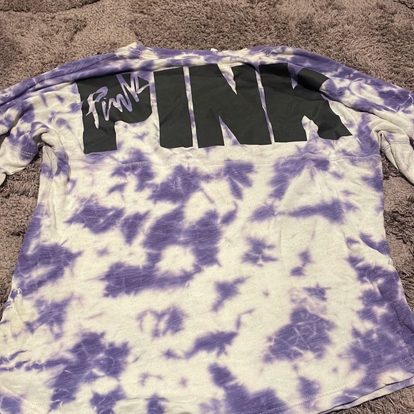 PINK Victoria’s Secret White and Purple Tie-Dye in Women’s Size S|P - Picture 6 of 16